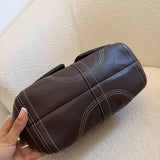 Coach Brown Leather Soho Pocket Tote Bag
