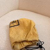 Fendi Zucca Mia Flap Shoulder Bag