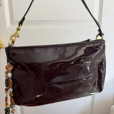 Coach Plum Patent Leather Madison Mini Bag