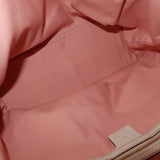 Baby Pink Gucci Abbey Tote Bag with Gucci Charm
