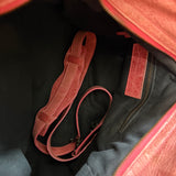 Pink Balenciaga MotoCross City Bag