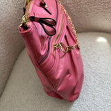 Coach Patent Leather Pink Poppy Tote Bag