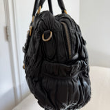 Black Prada Nappa Shoulder Bag