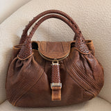 Brown Fendi Spy Shoulder Bag