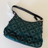 Coach Teal Op Art Madison Mini Bag