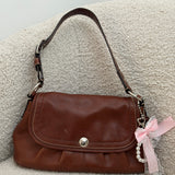 Coach Whiskey Leather Soho Flap Bag