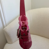Coach Pink Canvas Mini Soho Bag