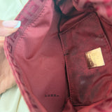 Red Mini Fendi Baguette Shoulder Bag