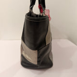 Coach Black Patchwork Tote Handle Bag