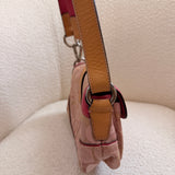Rare Coach Pink Optic Double Pocket Soho Bag