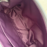 Purple Optic Coach Signature Mini Bag
