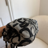 Coach Grey Op Art Signature Maggie Bag