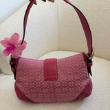Coach Pink Canvas Mini Soho Bag