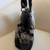 Coach Black Signature Tote Bag