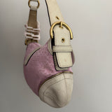 Rare Coach Pink Canvas Mini Soho Bag