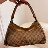 Gold Gucci Mini D-Ring Shoulder Bag