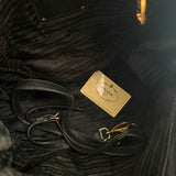 Prada Black Tessuto Gaufre Hand/Shoulder Bag