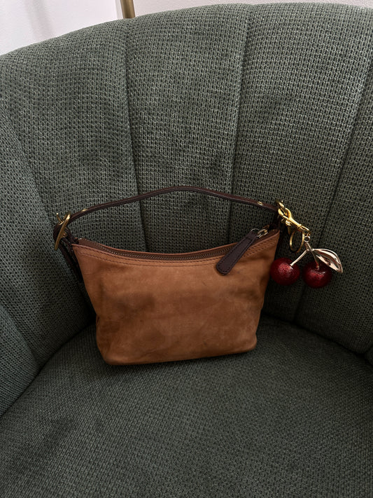 Coach Brown Pochette Bag