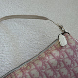 Pink Dior Saddle Trotter Shoulder Bag