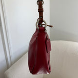 Coach Red Leather Chelsea Shoulder Bag