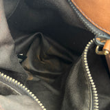 Miu Miu Brown Vitello Lux 2-Way Leather Hand Bag