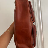 Coach Whiskey Legacy Turnlock Bag