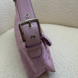 Rare Coach Lilac Signature East West Baguette