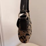 Rare Grey Canvas Mini Soho Bag