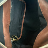 Brown Chloe Betty Leather Shoulder bag