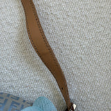 Fendi Signature Light Blue Mamma Baguette Bag