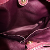 Rare Coach Plum Leather Campbell Hobo Bag