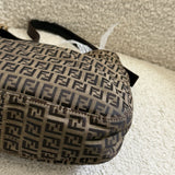 Fendi Zucchino Hobo Shoulder Bag