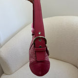 Coach Pink Canvas Mini Soho Bag