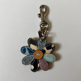 Coach Patchwork Daisy Keychain