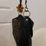 Coach Black Leather Soho Sufflette Shoulder Bag
