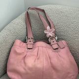 Coach Pink Leather Soho Tote Bag