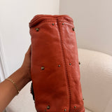 Chloe Mini Paddington Leather Burnt Orange Handbag