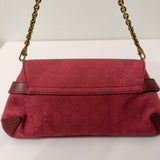 Pink Gucci Horsebit Chain Bag
