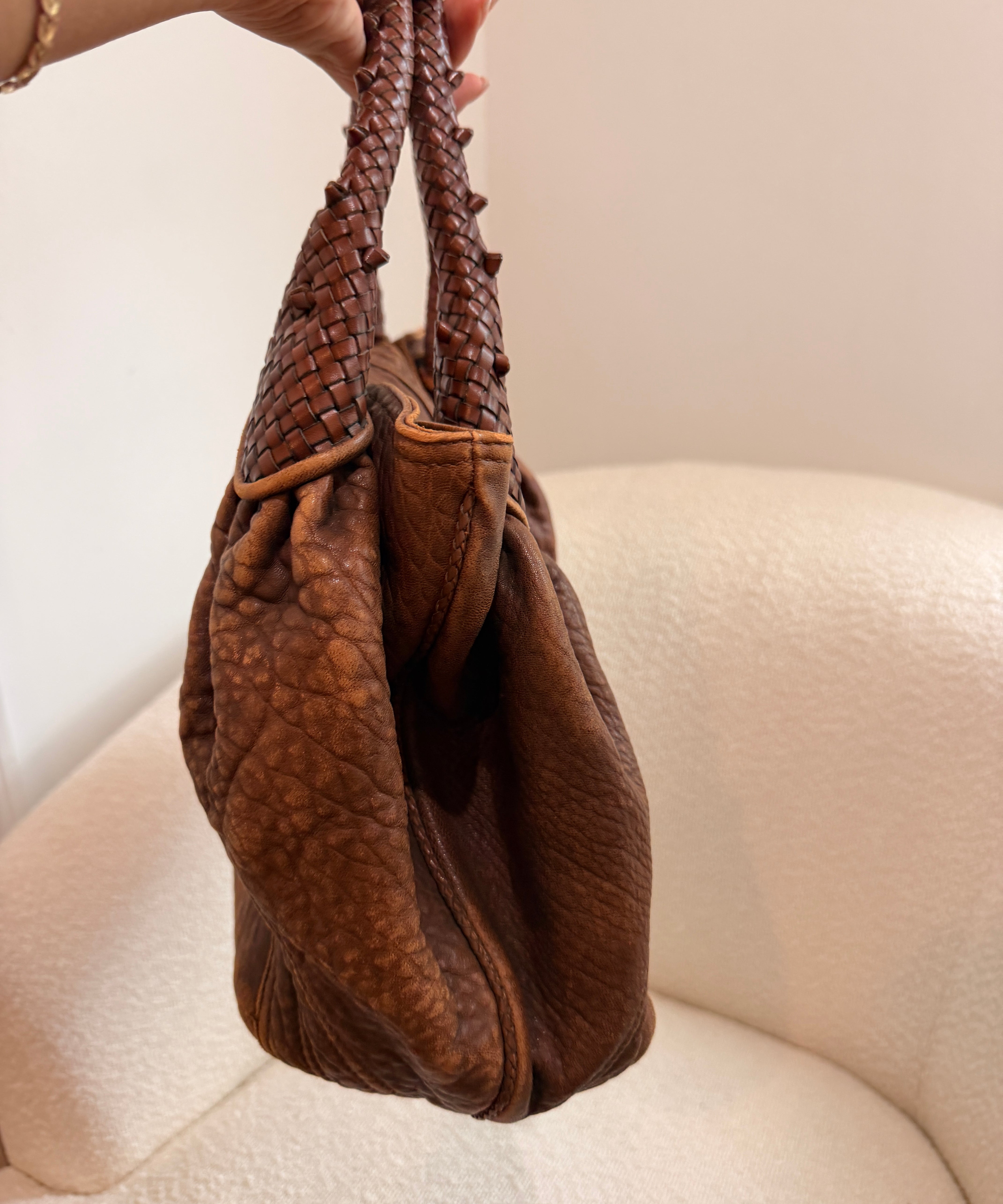 Brown Fendi Spy Shoulder Bag