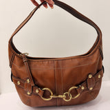 Tan Coach Ergo Belted Shoulder Bag
