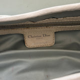 White Dior Romantique Barrel Bag
