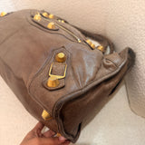 Balenciaga Giant 21 Brown City Bag