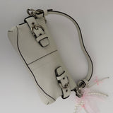 Coach White East West Shoulder Bag