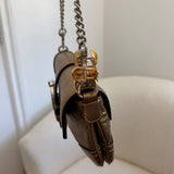 Coach Gold Swarovski Satin Bag