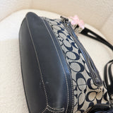 Coach Grey Signature Legacy Duffle Bag