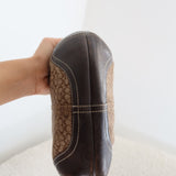 Coach Brown Signature Mini Hobo Bag Set