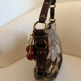 Coach Medium Leopard Patchwork Carly Bag