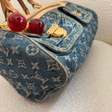 Louis Vuitton Denim Neo Speedy Monogram Handbag