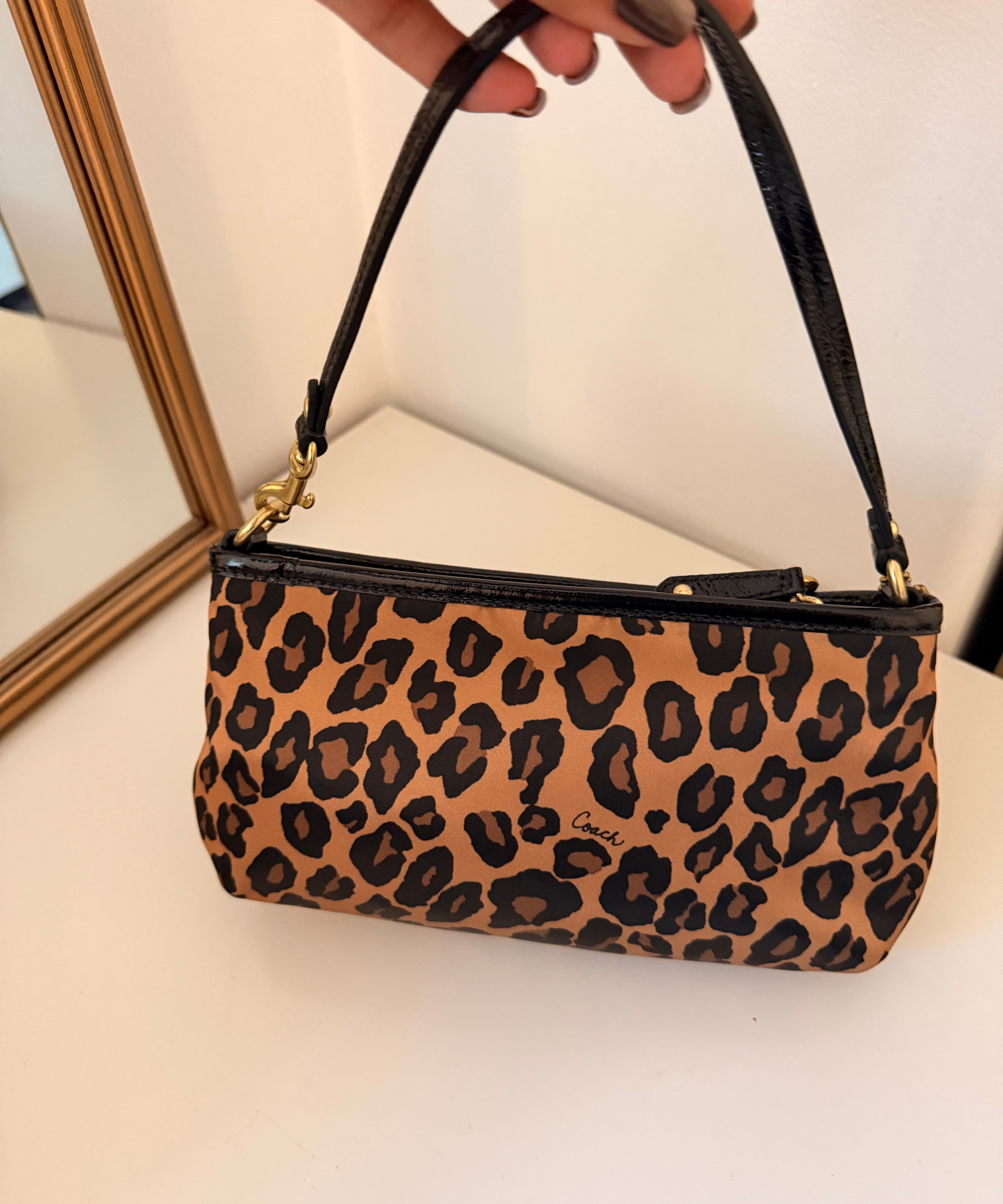 Coach Leopard Print Madison Shoulder bag