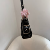 Coach Black Monogram Micro Zoe Bag